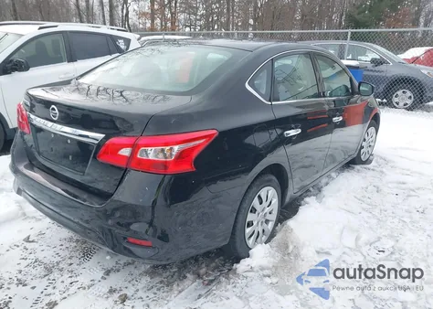 2017 Nissan Sentra S из США, поврежденный, VIN 3N1AB7AP3HY223625